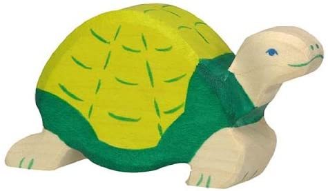 Holztiger - 80176 - Schildkröte, Holz, 10cm